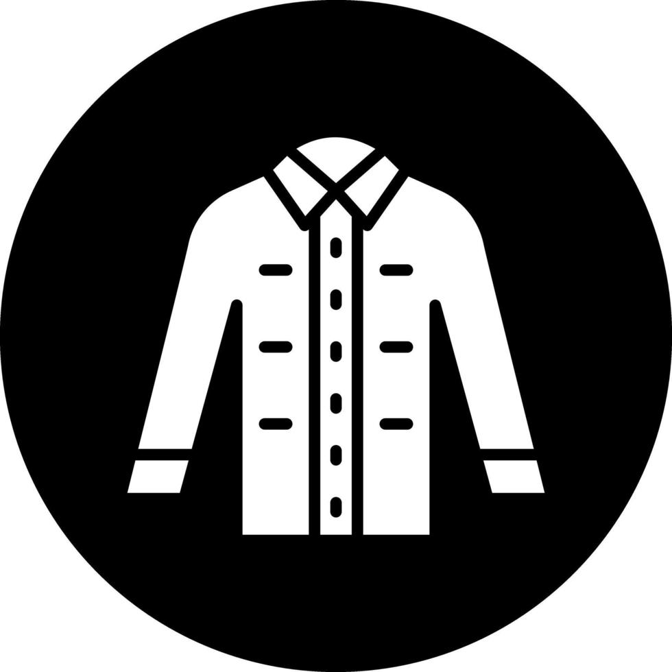 Dress Shirt Vector Icon Design