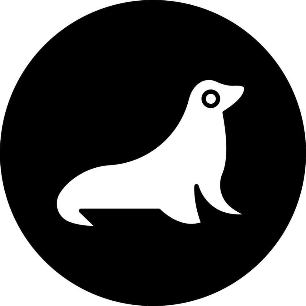 Seal Vector Icon Design