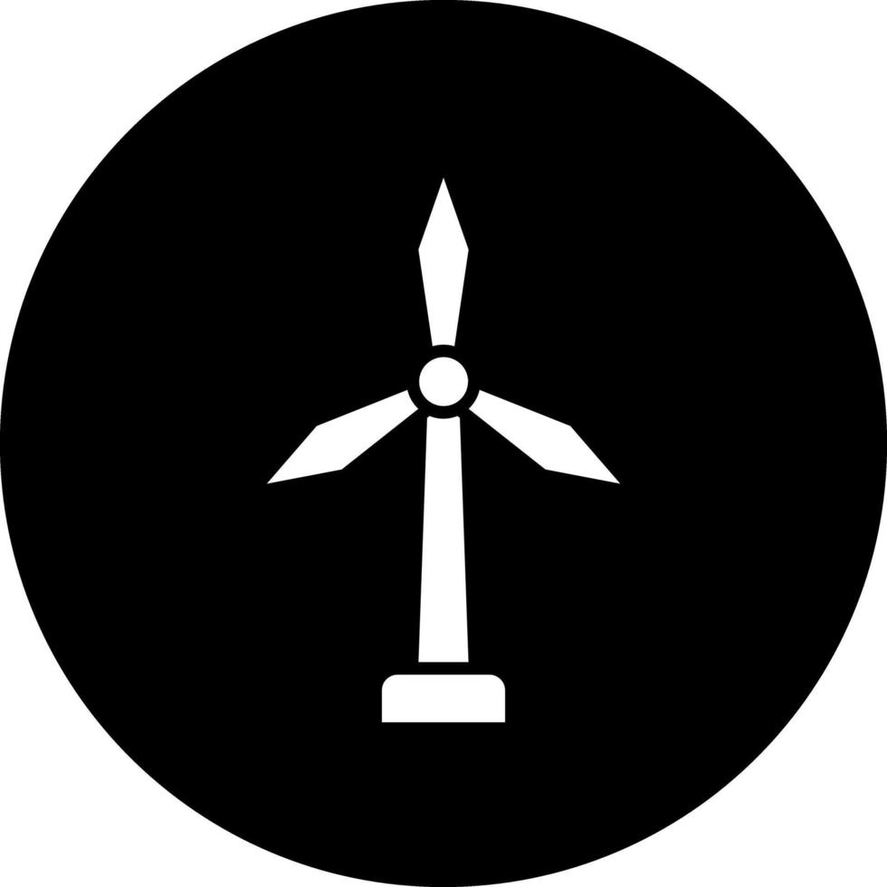 diseño de icono de vector de molino de viento