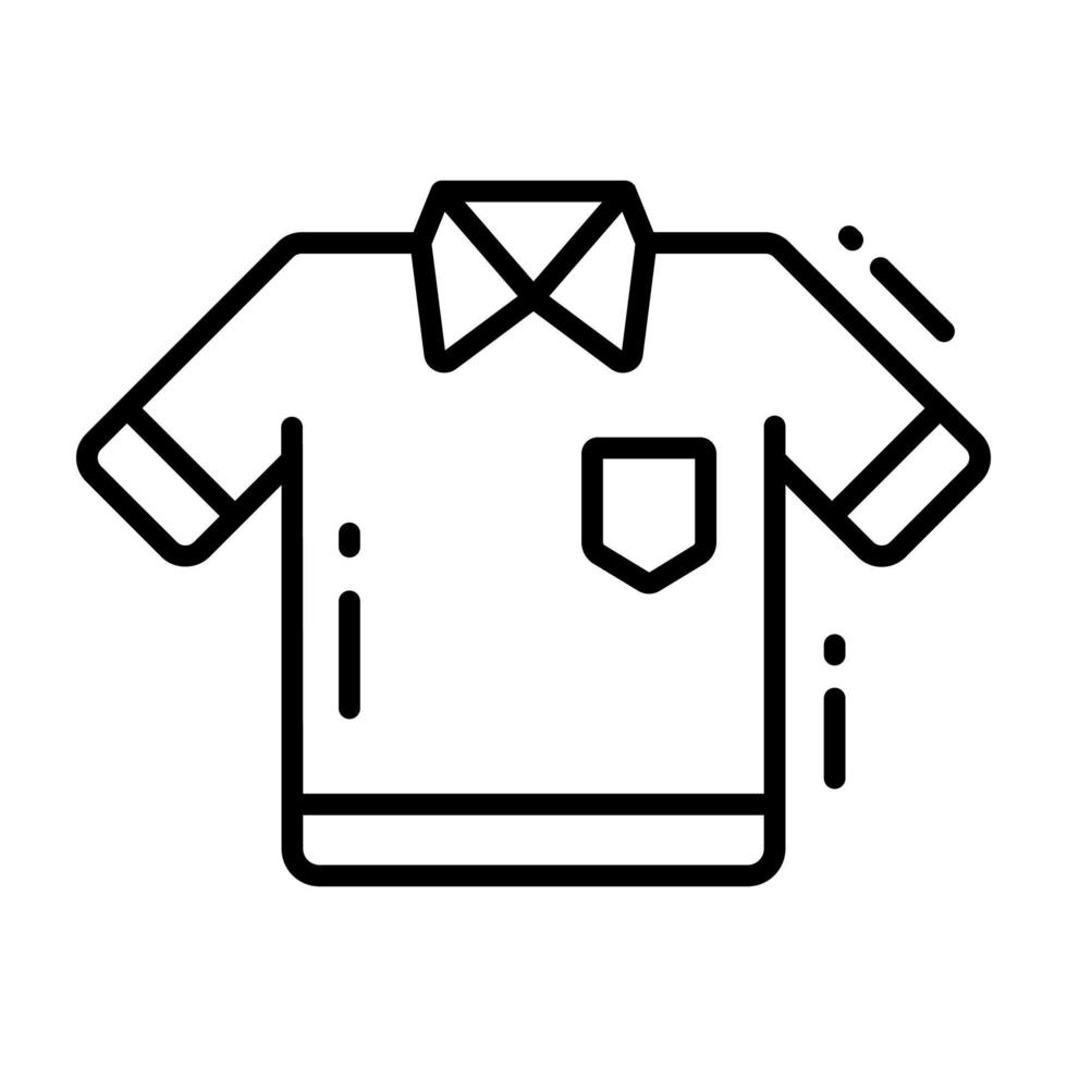 un bien diseño vector de t camisa, editable icono para prima utilizar