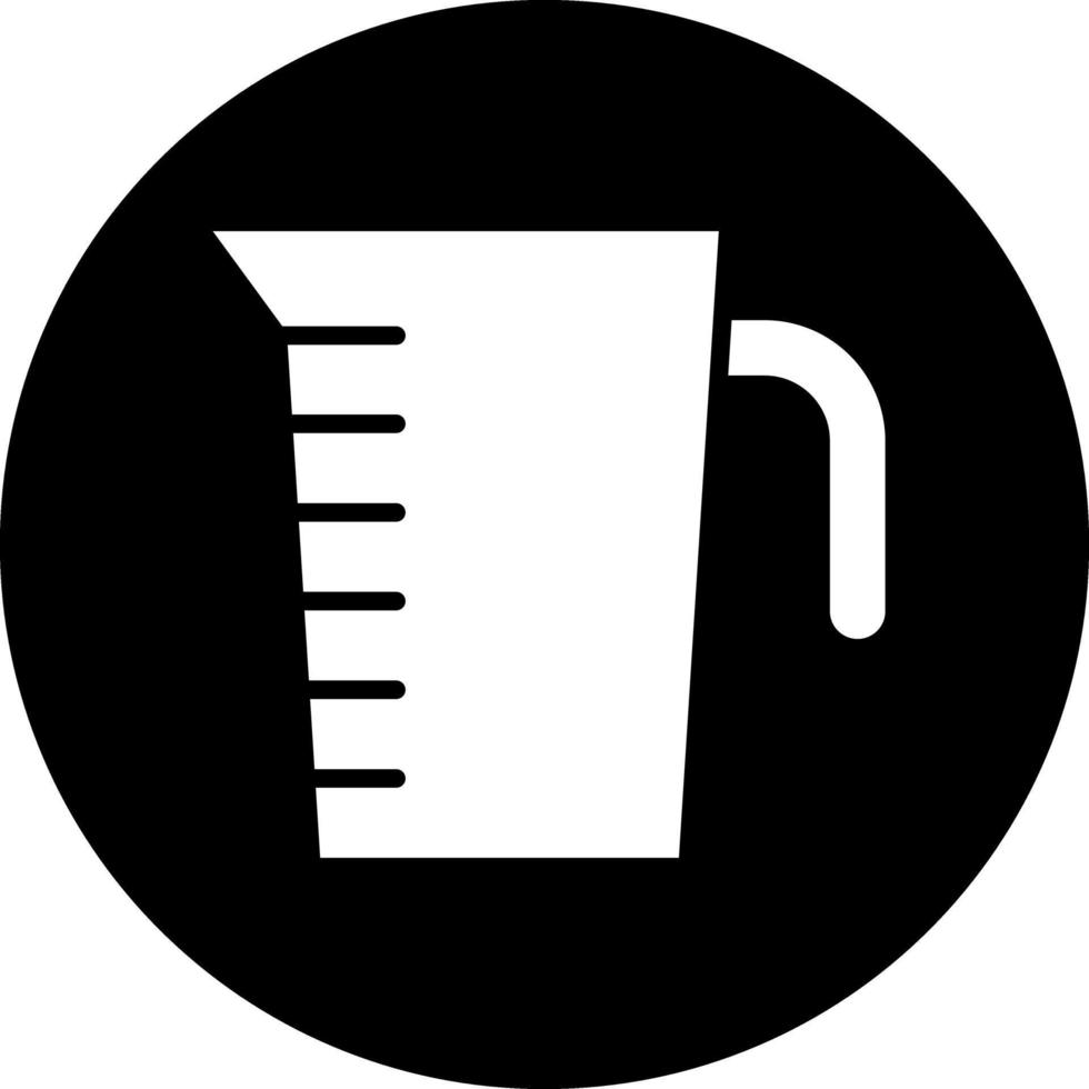 Measuring Cup Vector Icon Design