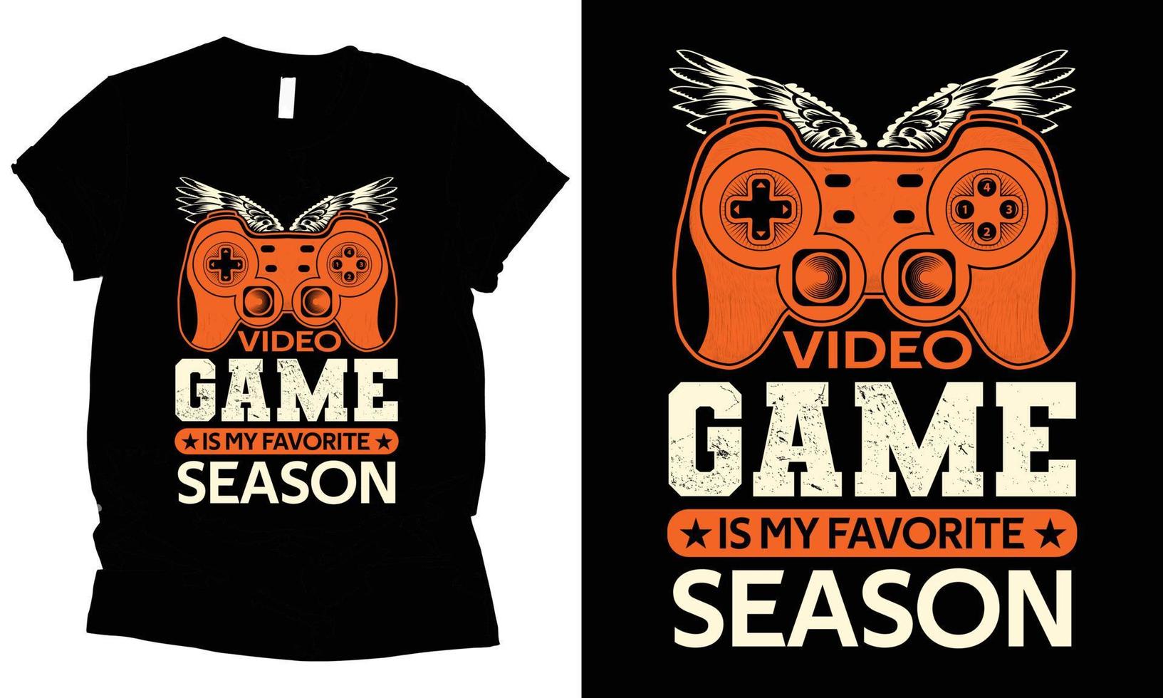vídeo juego es mi favorito temporada vector camiseta diseño, jugador camiseta diseño.
