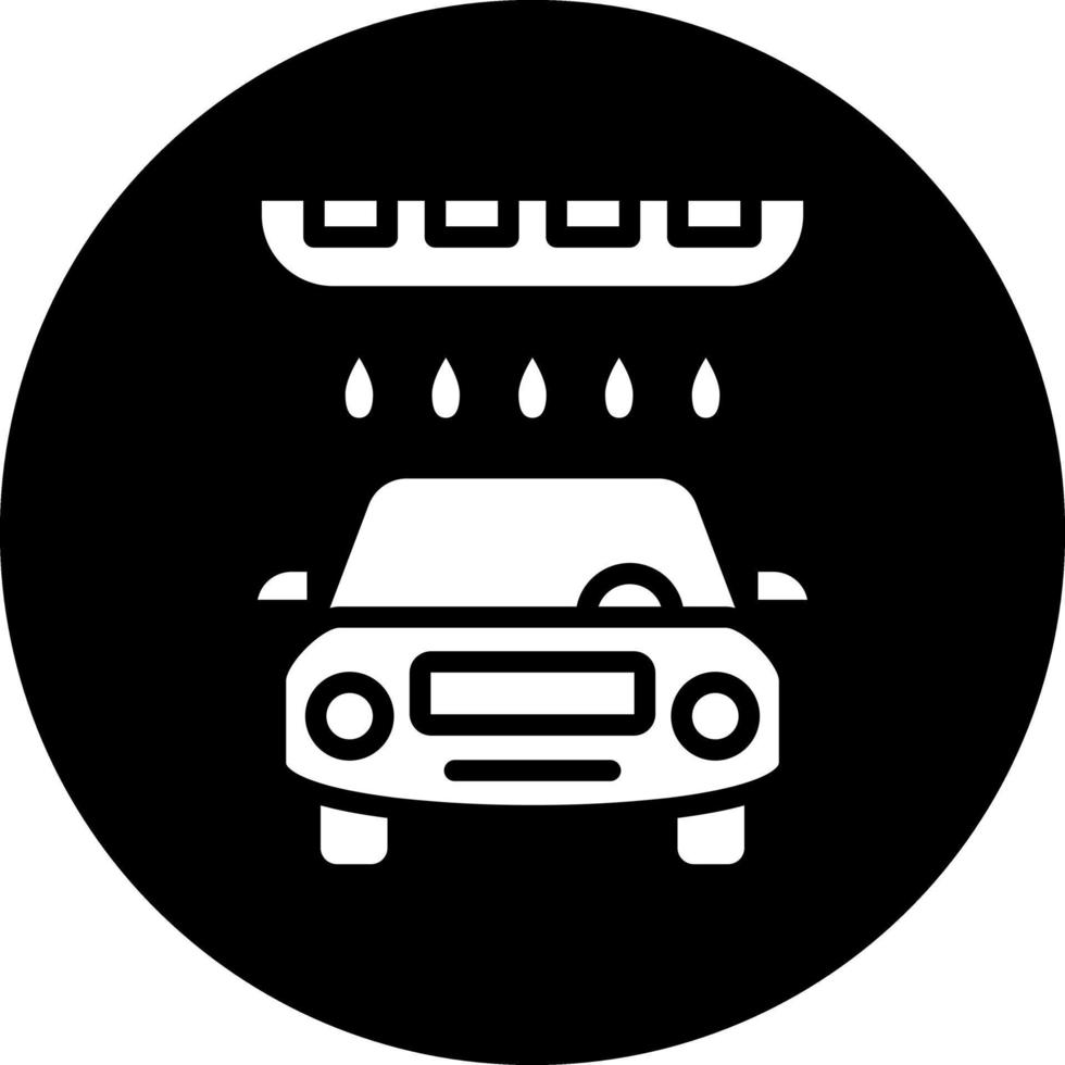 diseño de icono de vector de lavado de autos
