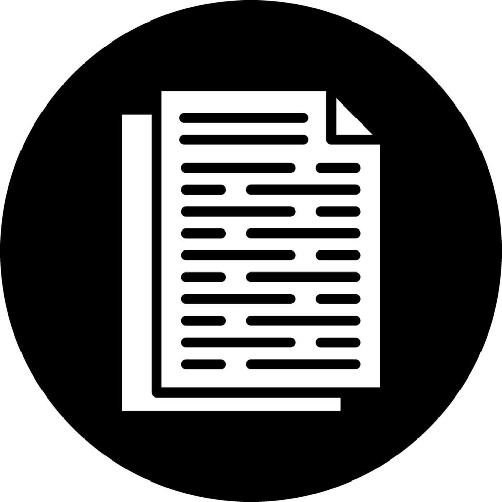 Documents Vector Icon Design