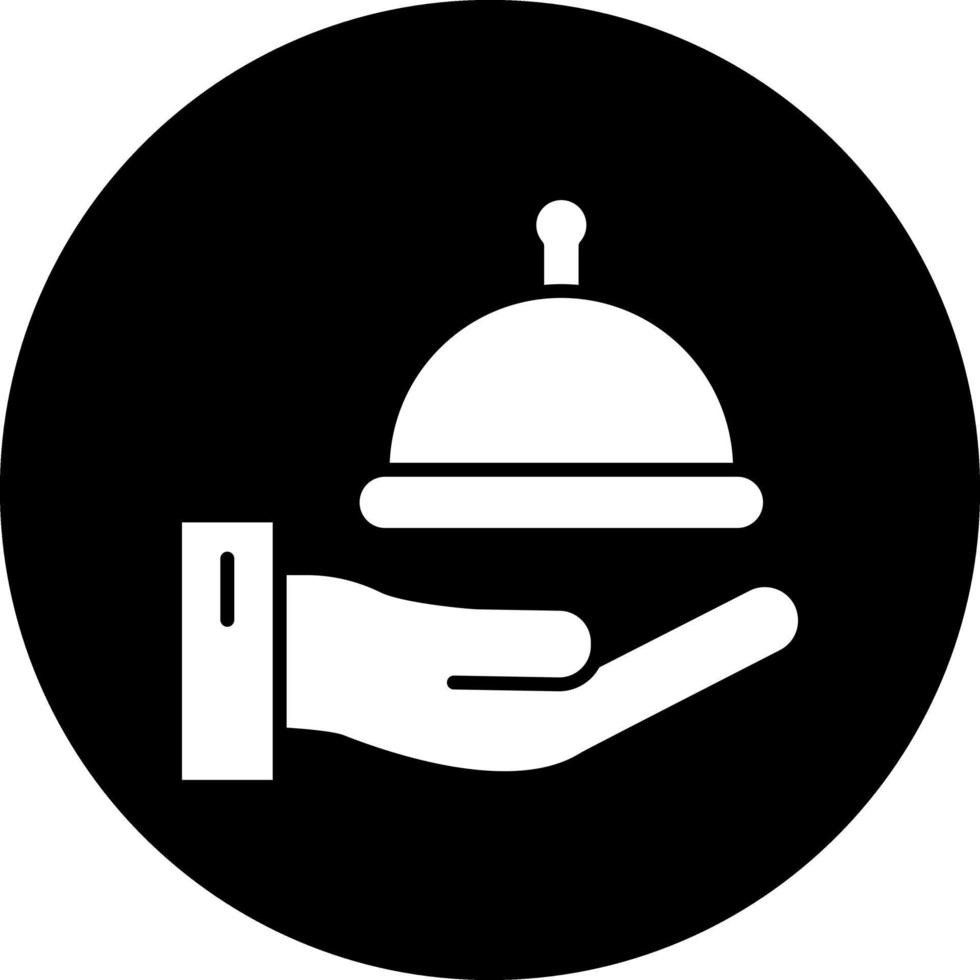 Room service Vector Icon Design