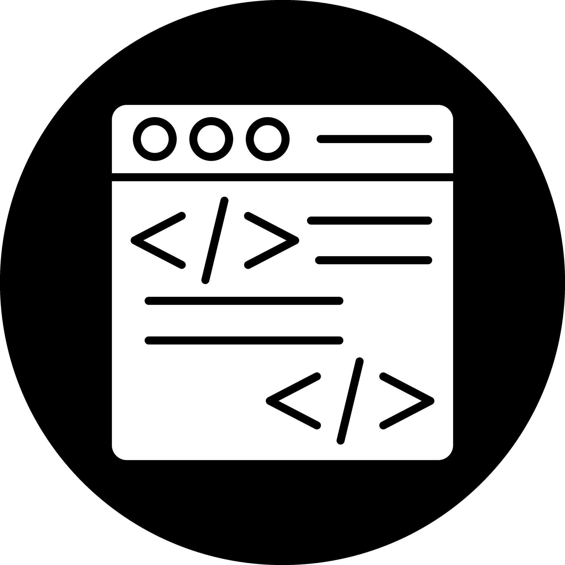 Programming Vector Icon Design 22999038 Vector Art at Vecteezy