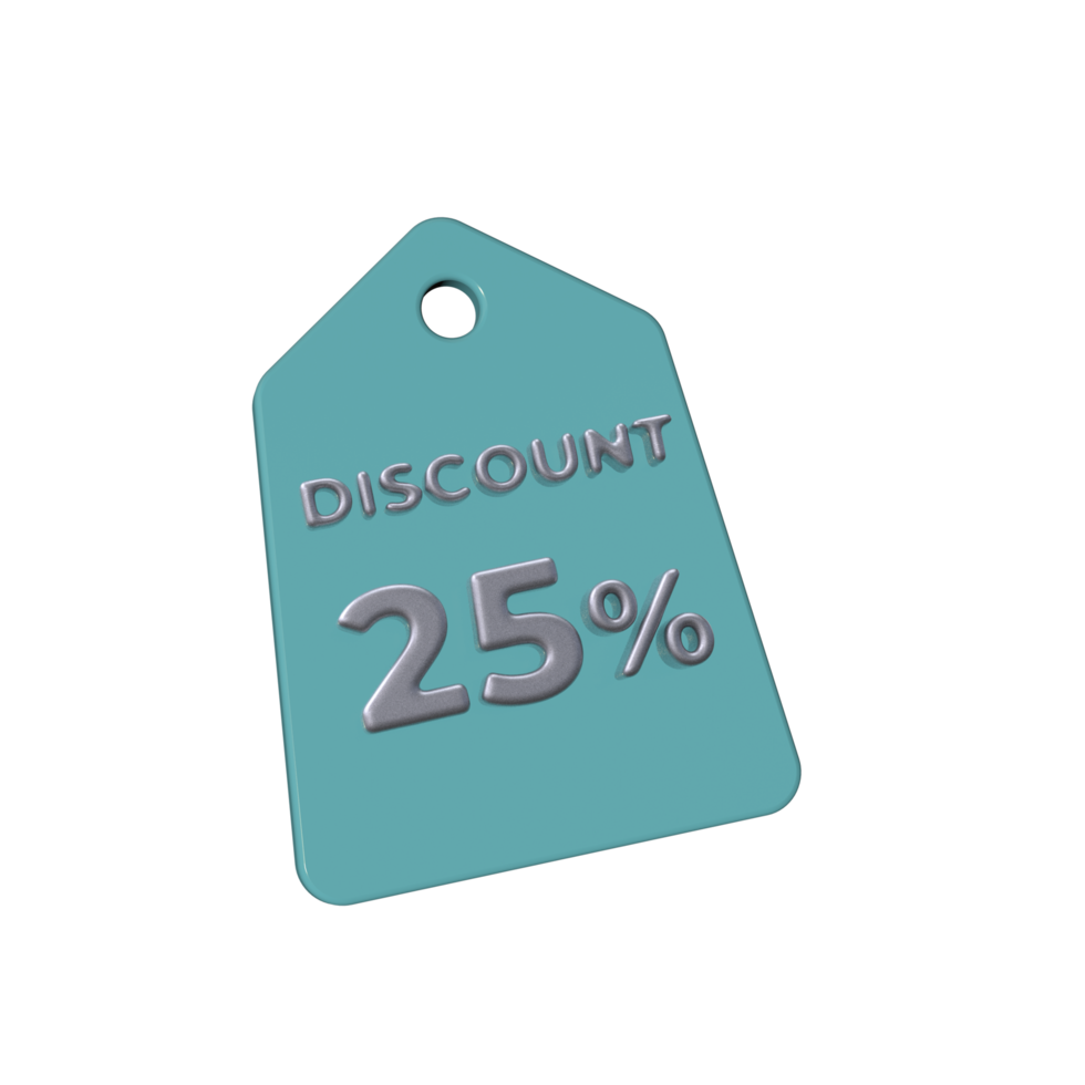 discount price tag 3d render transparent background 22999111 PNG