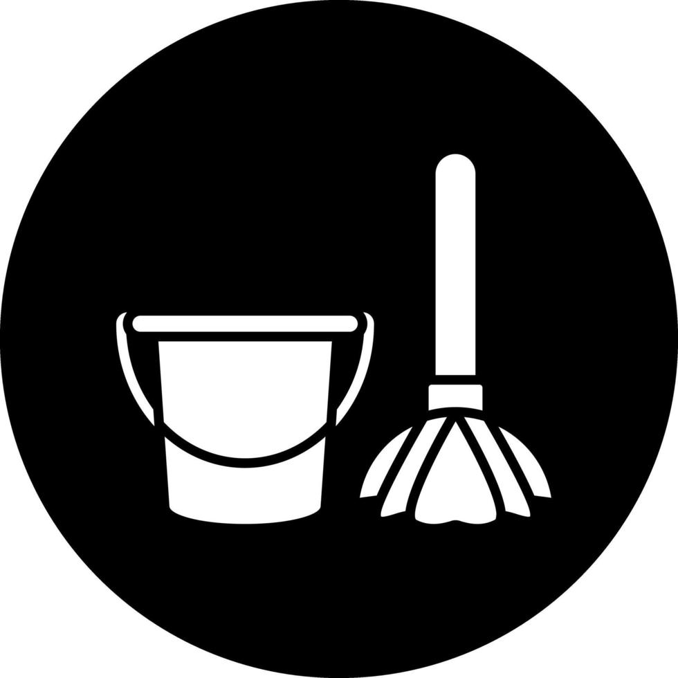 Mop Vector Icon Design