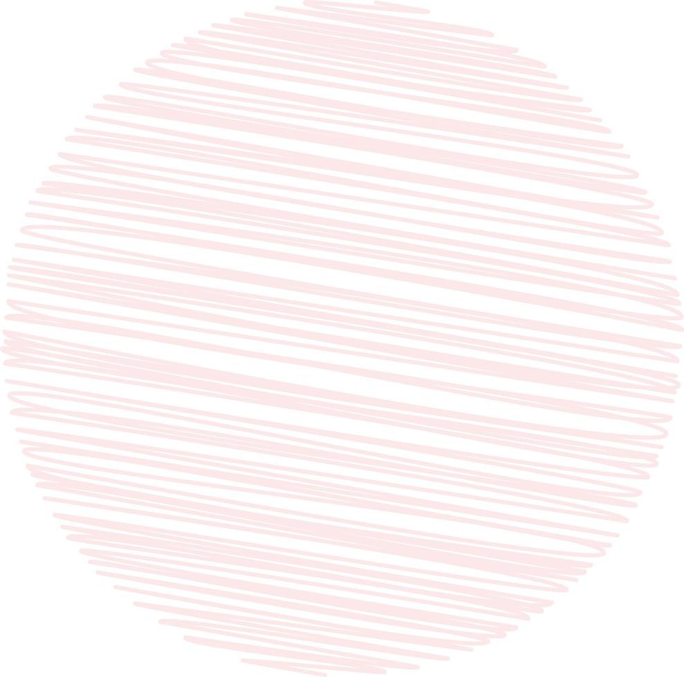 Abstract circles with line. vector
