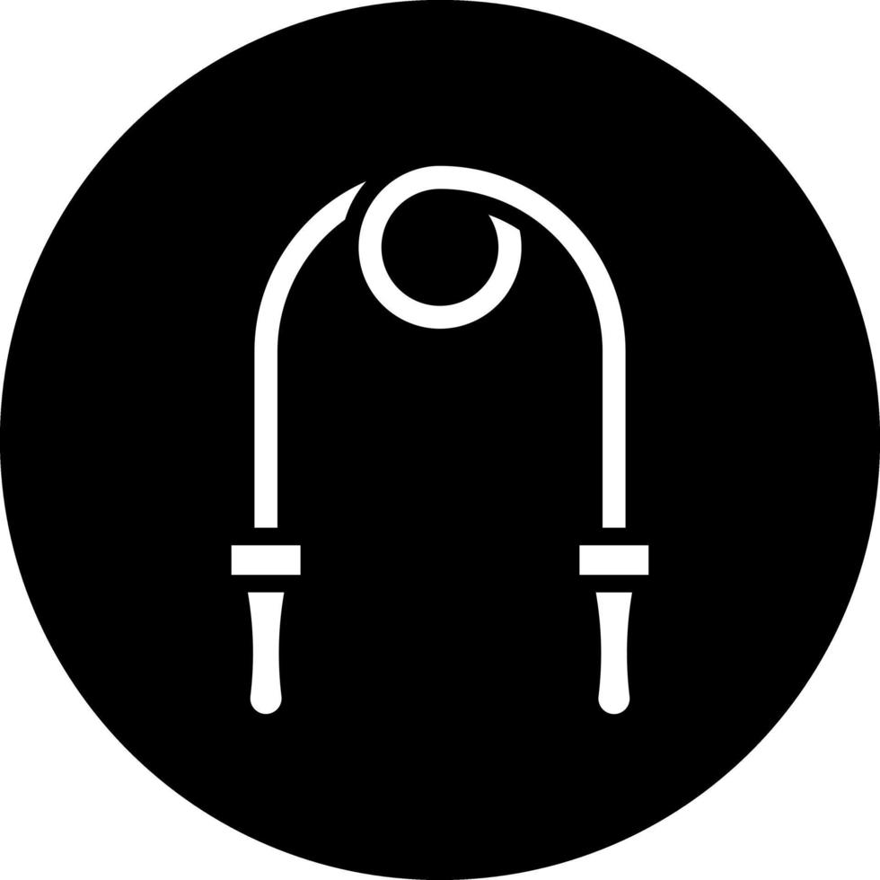 Skipping Rope Vector Icon Design