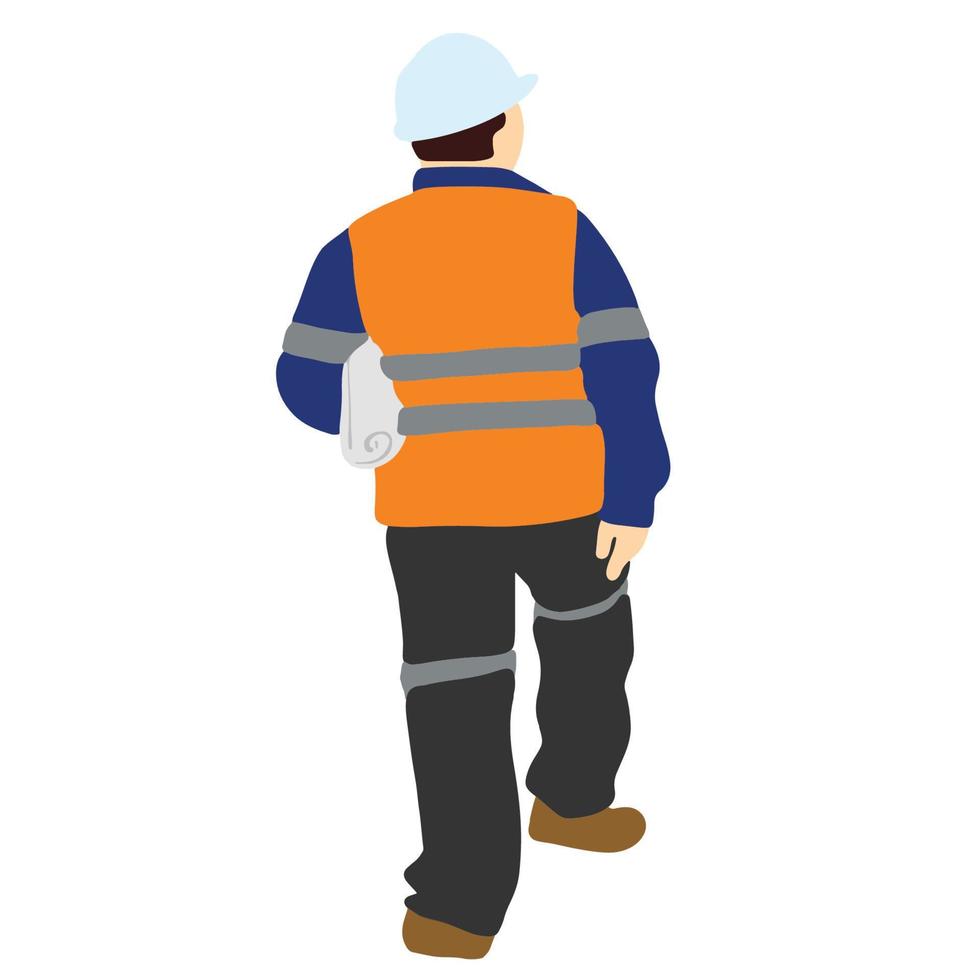 Mining industry workers ,good for graphic design resources. vector