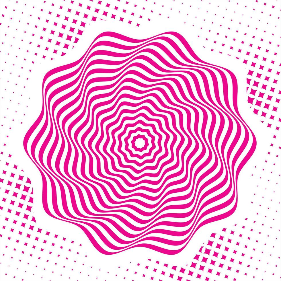 op art half tone background, vector background