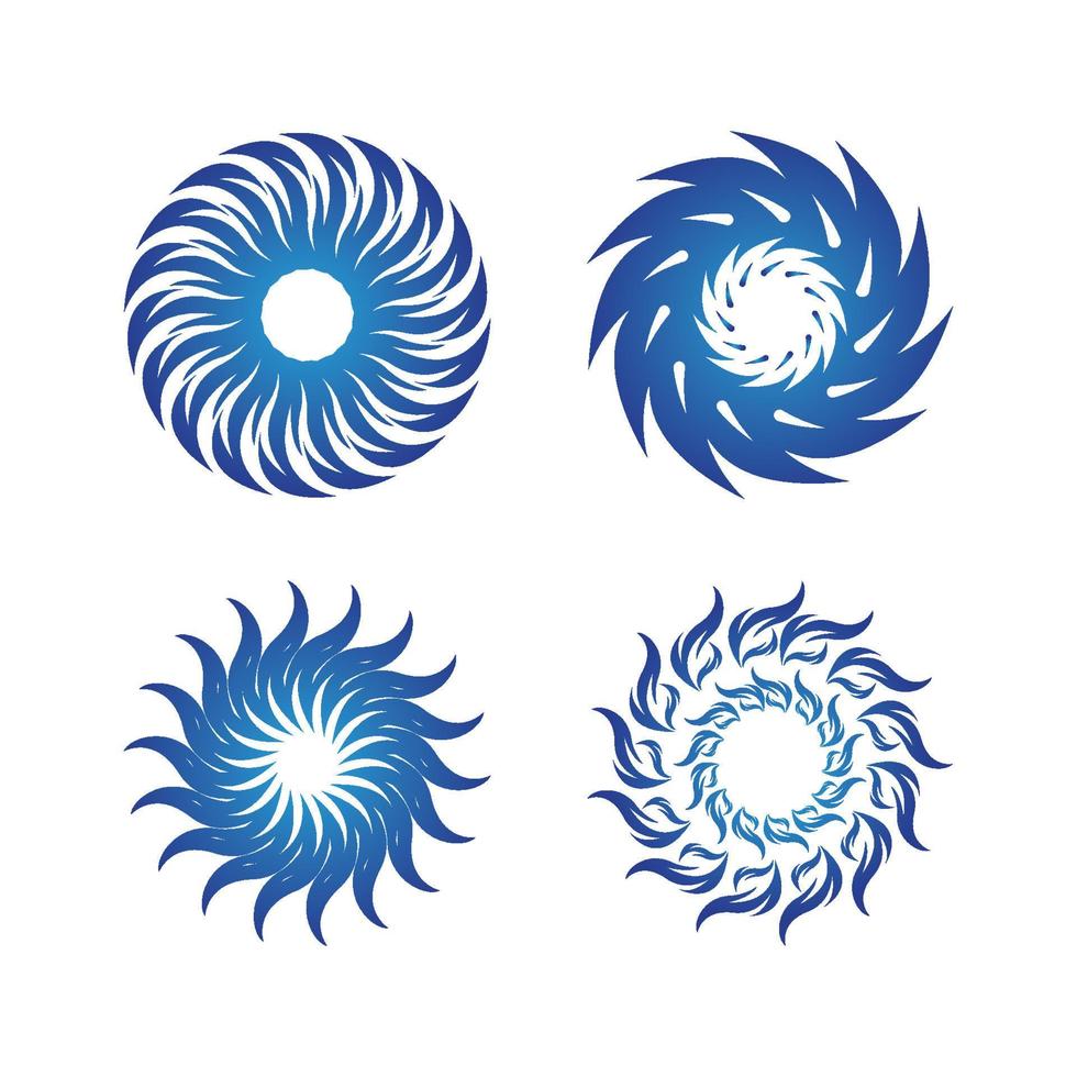 Vortex vector illustration icon