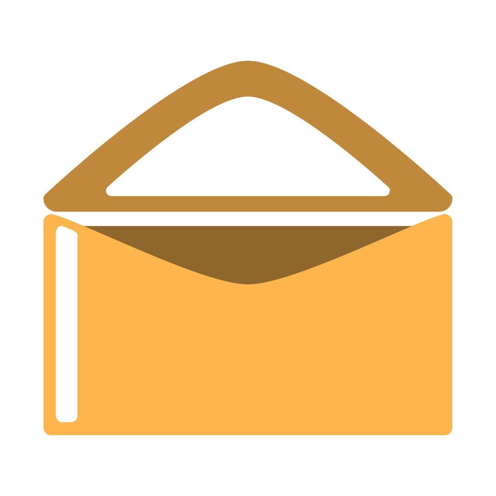 Mail icon in flat style. Email button design. Internet address sign. Colorful vector illustration isolated on background.