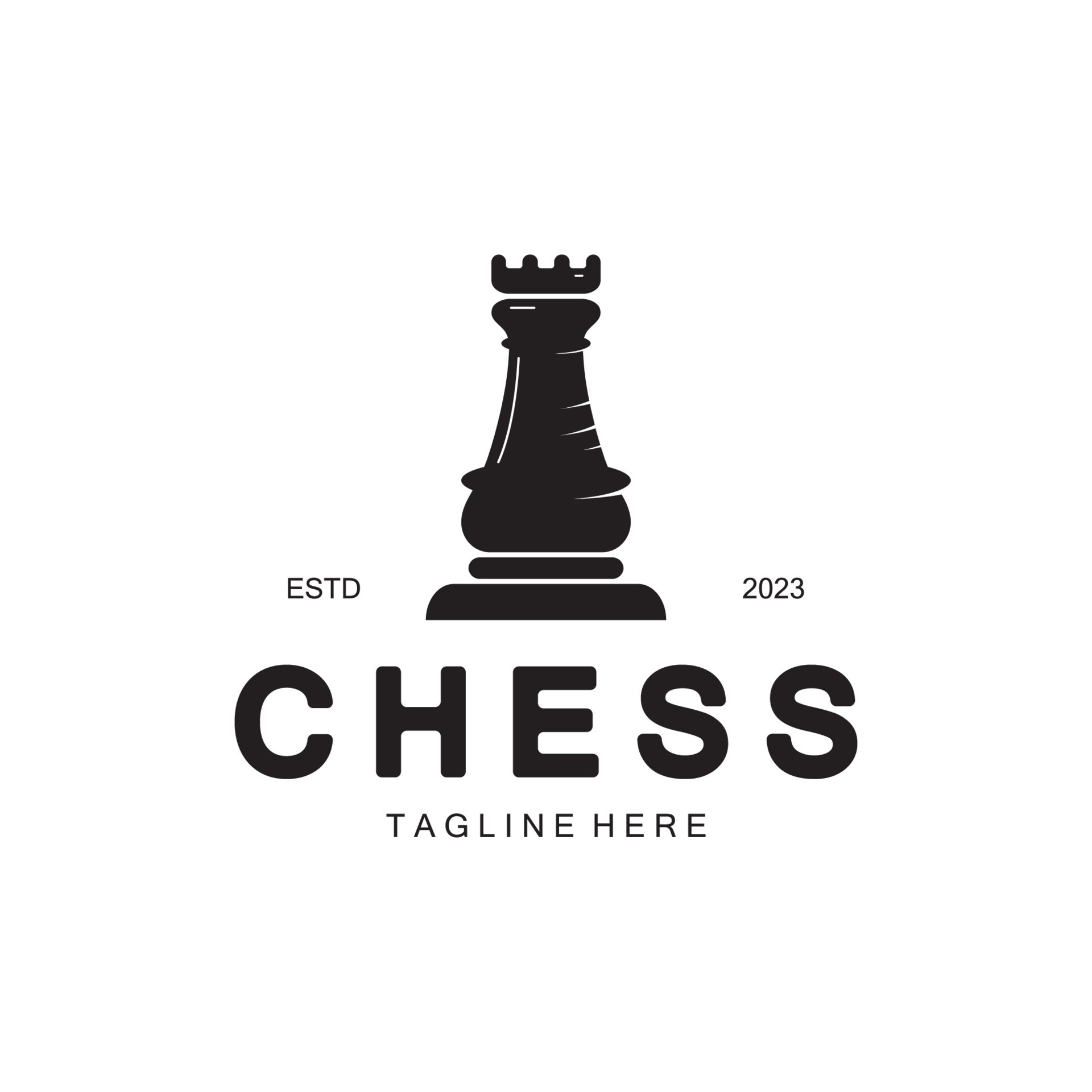 Chess Strategy Game Logo With Horse King Pawn Minister And Rook chess-strategy-mastering-the-art-of-planning-chess