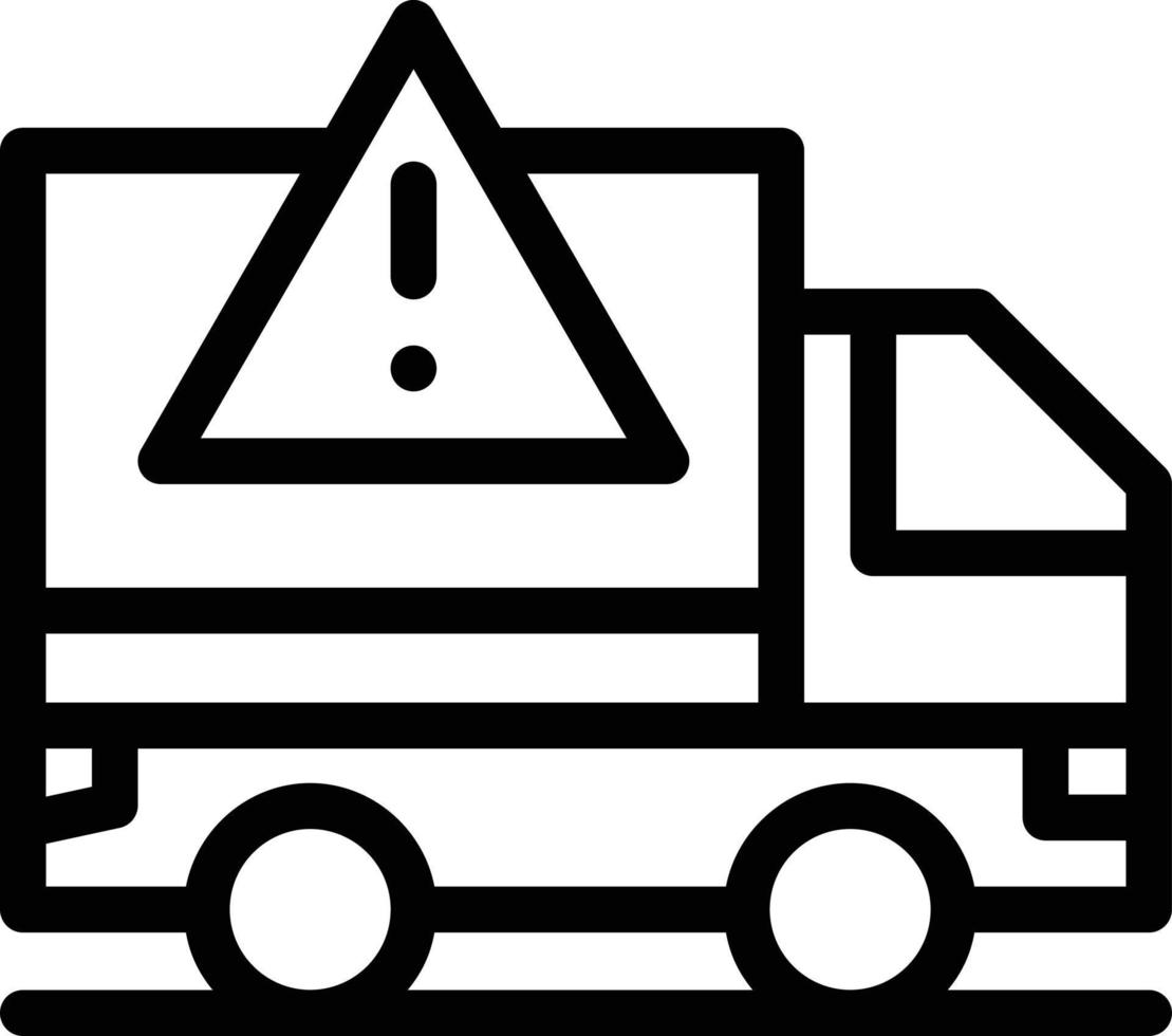 danger, transportation truck vector for download