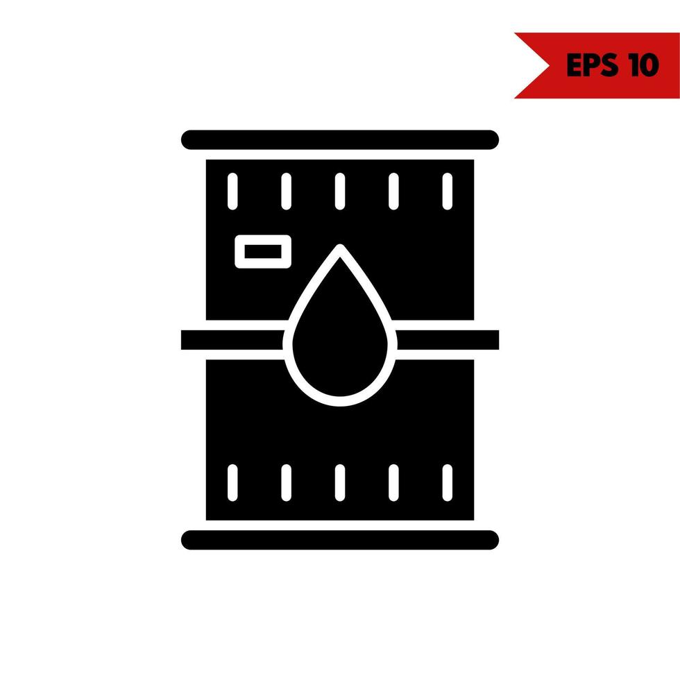 Illustration of build glyph icon vector