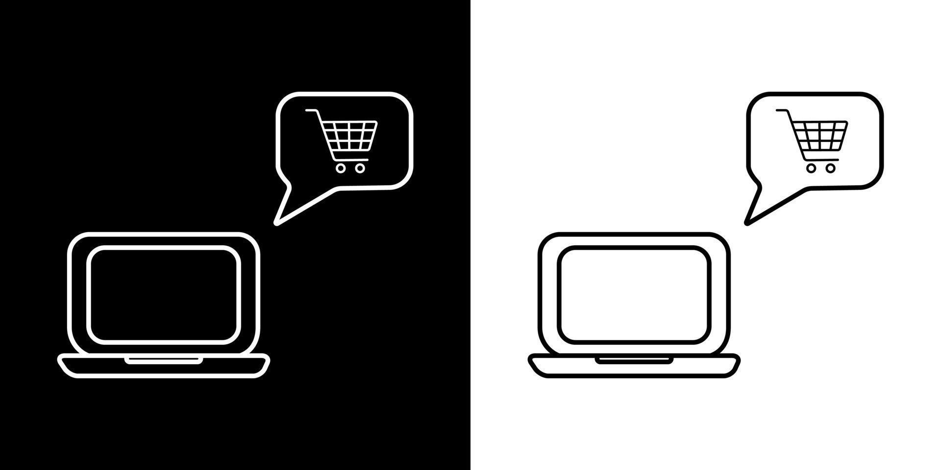 Notebook icon with notification vector