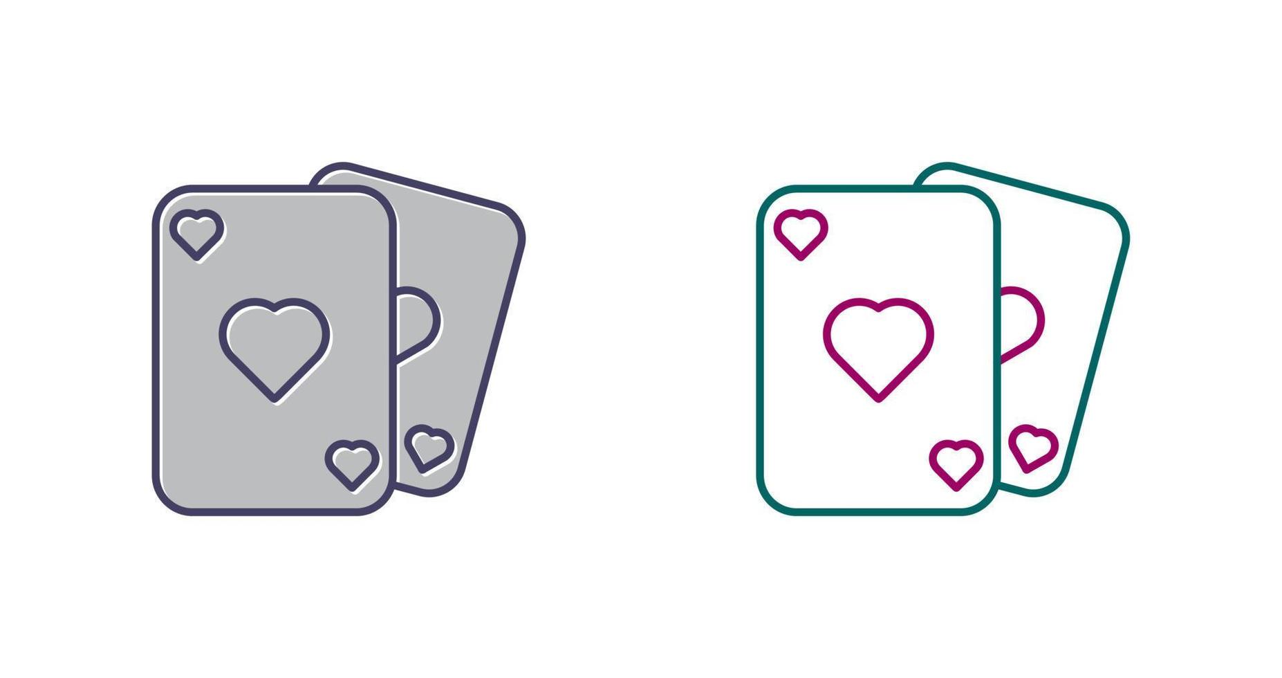Cards Unique Vector Icon