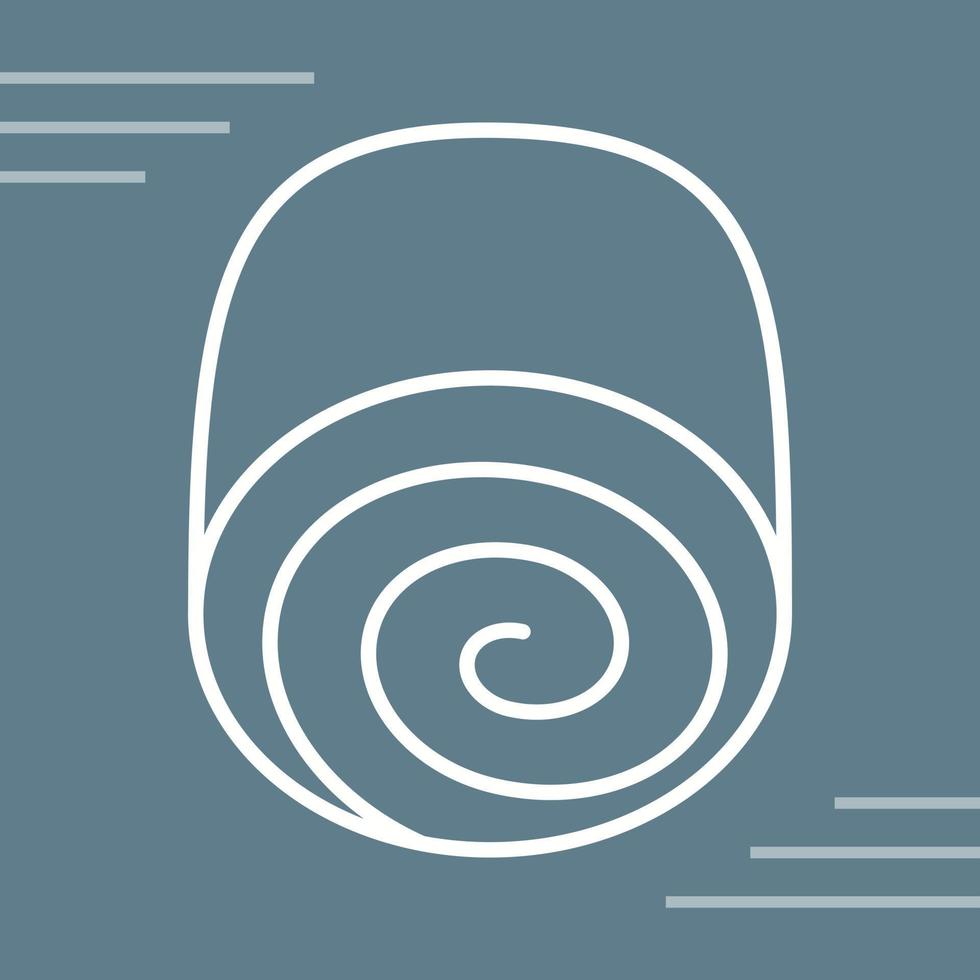 Swiss roll Vector Icon