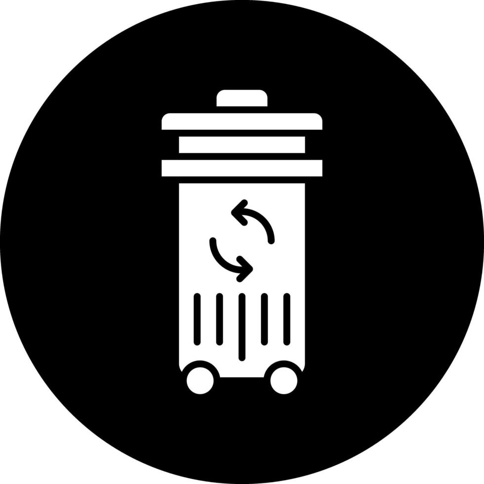 Trash Can Vector Icon Design