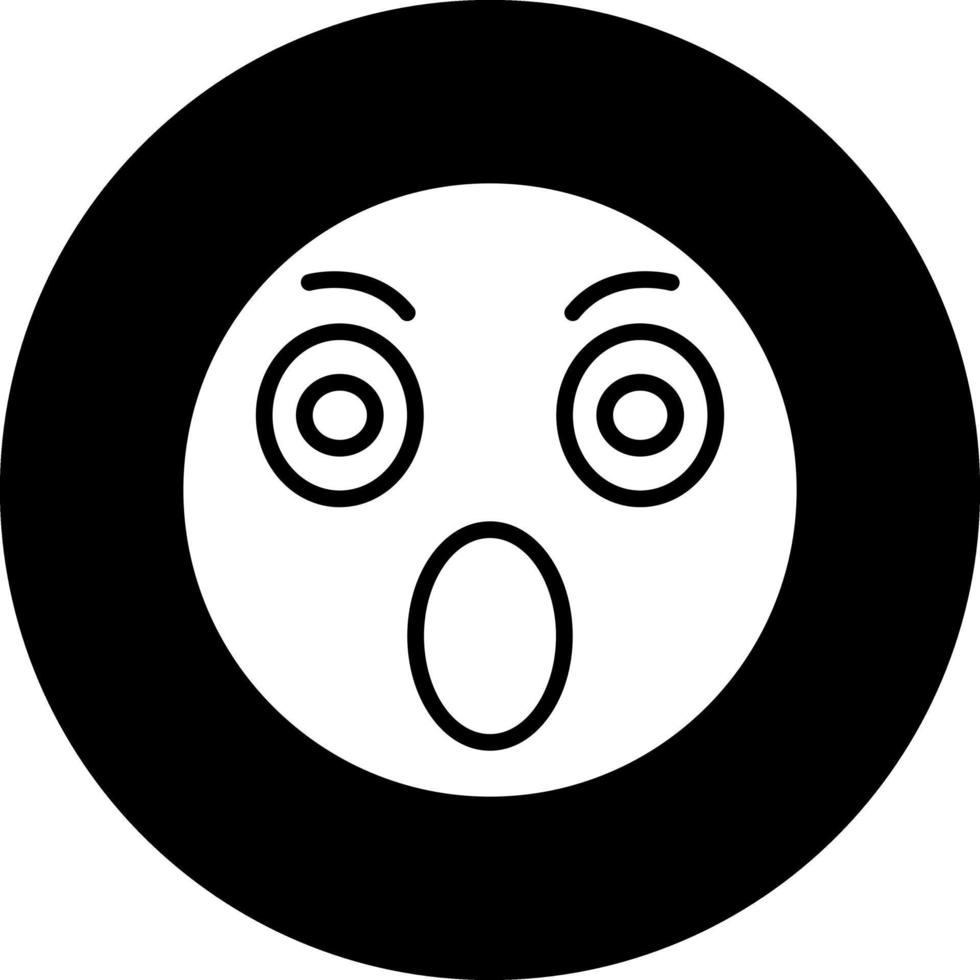 Surprised Vector Icon Design