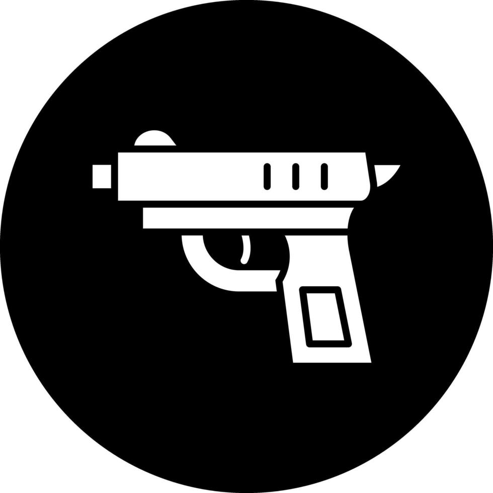 diseño de icono de vector de pistola