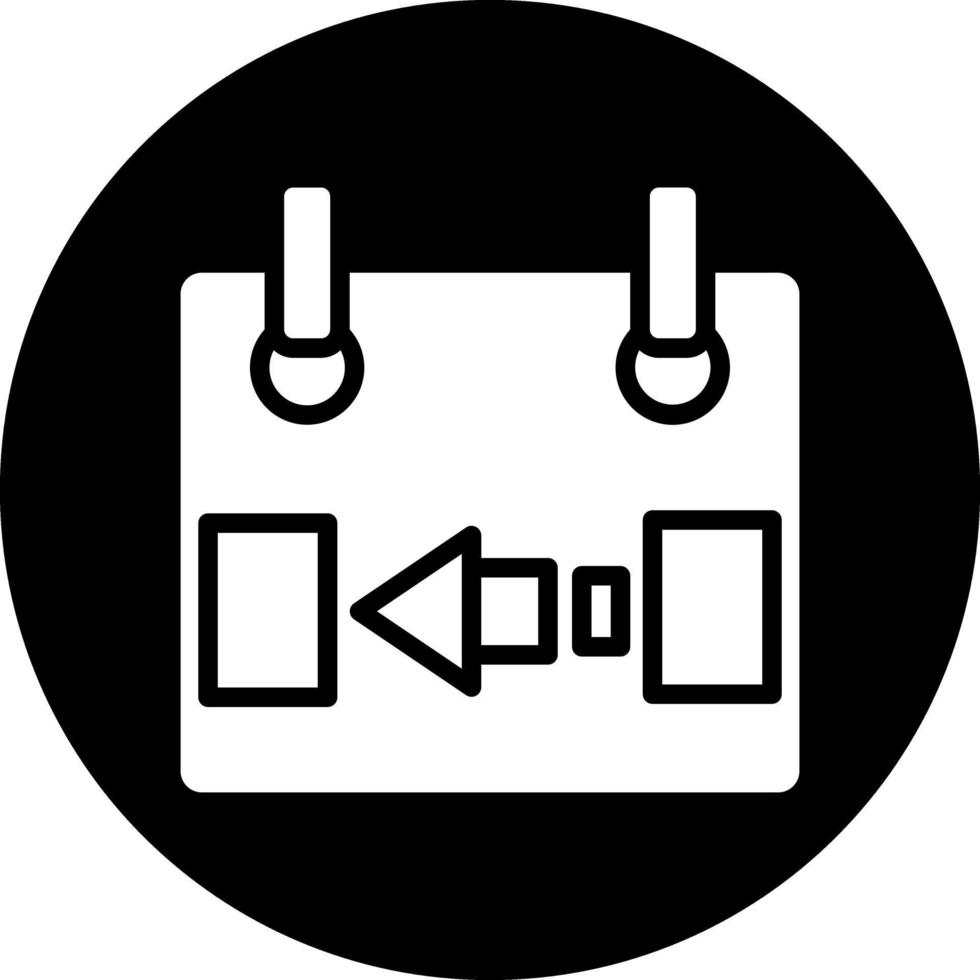 Yesterday Vector Icon Design