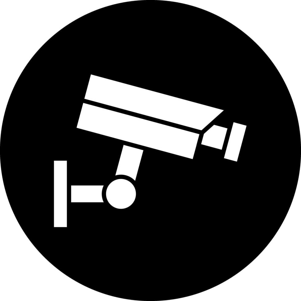 diseño de icono de vector de cámara cctv