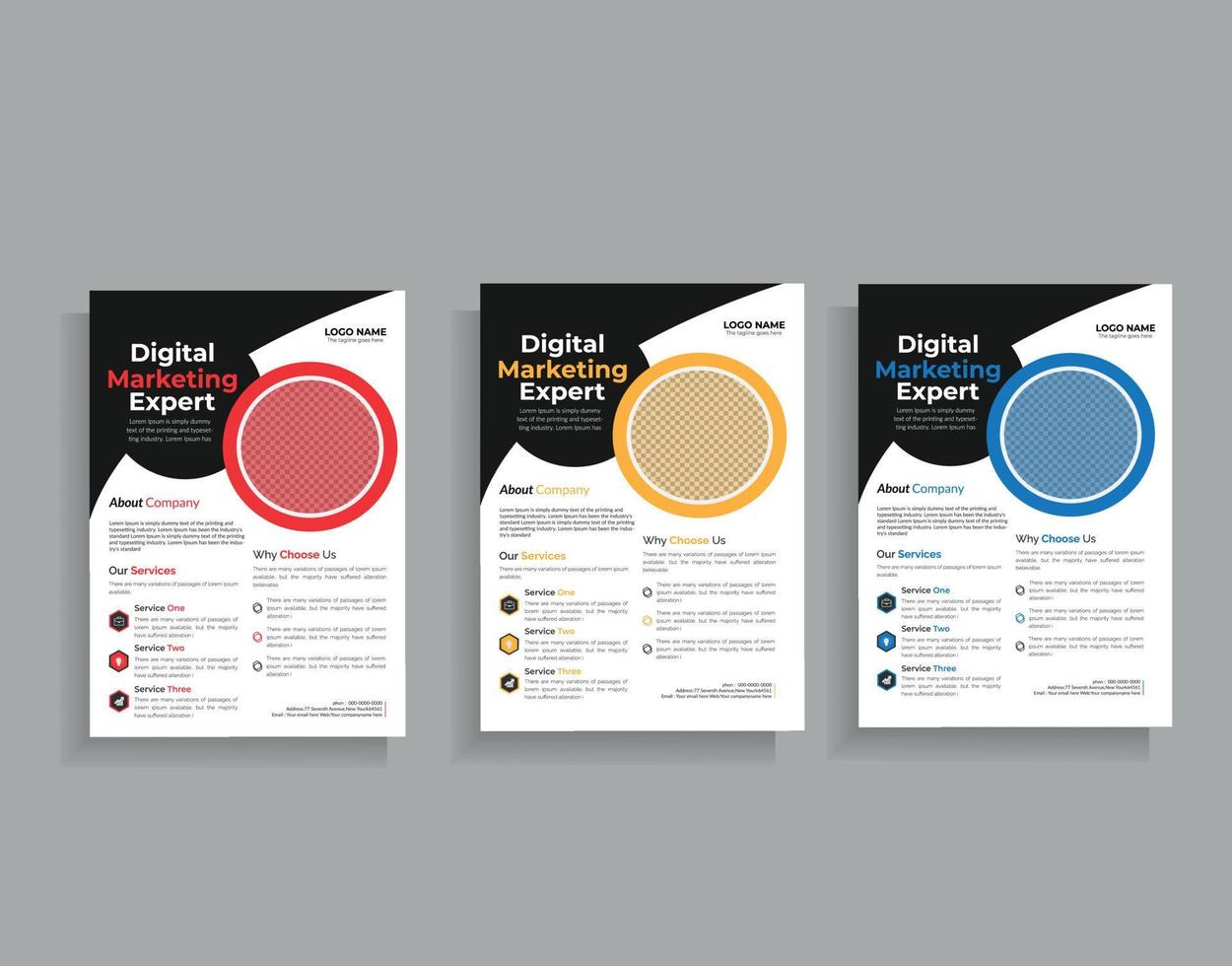 Business Flyer Design vector