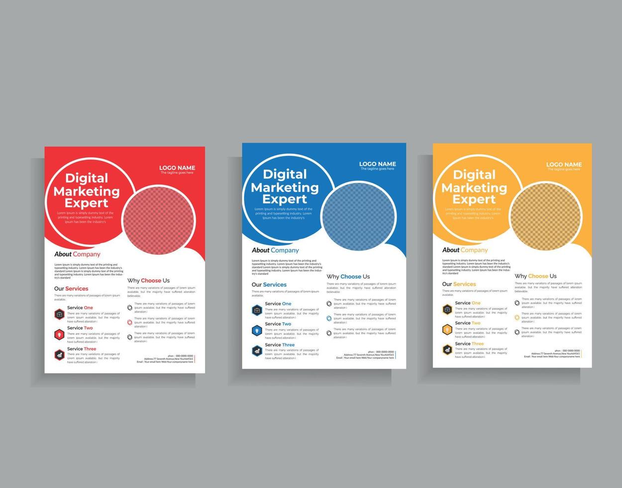 Business Flyer Design vector