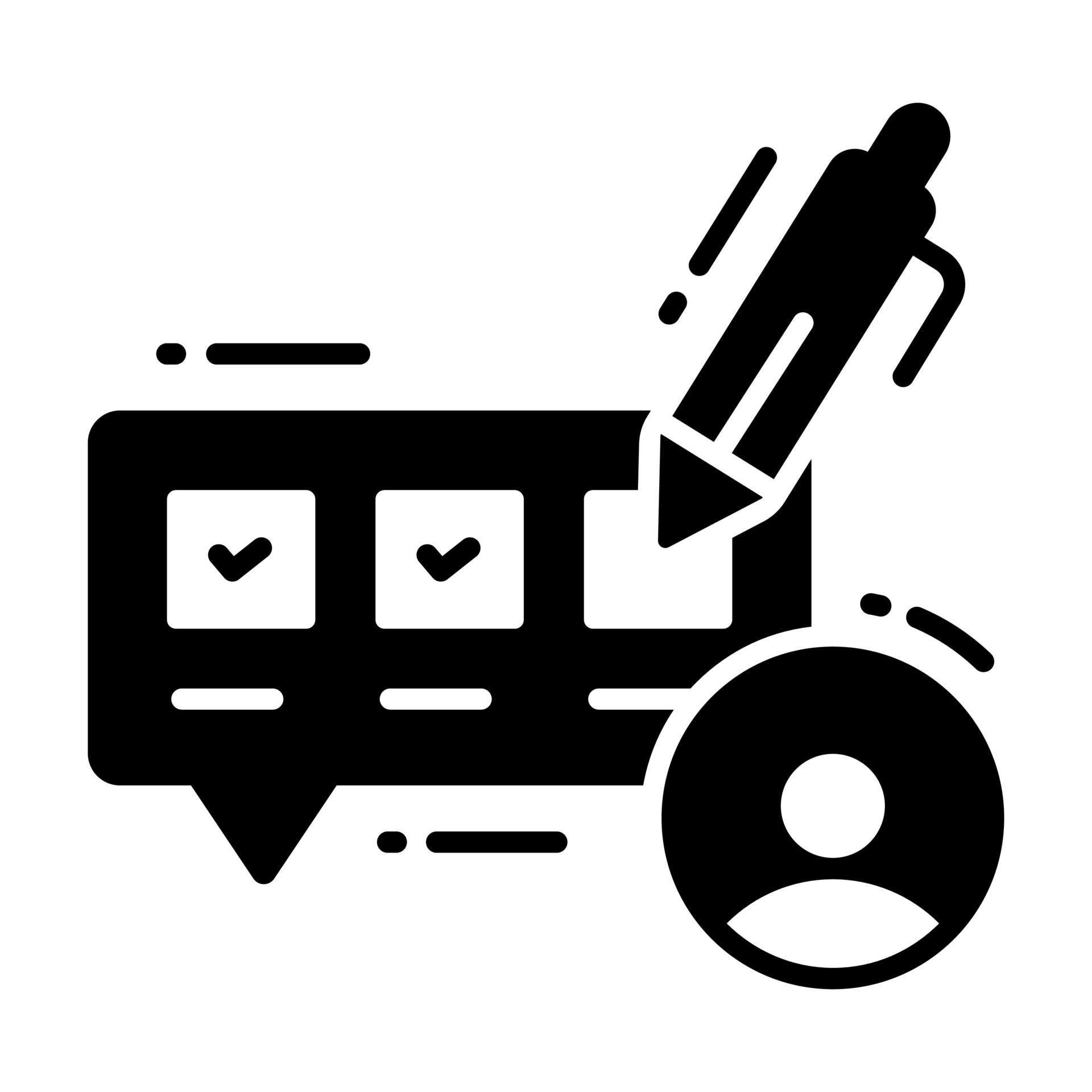 Reviews vector design in editable style, easy to use icon 23002537