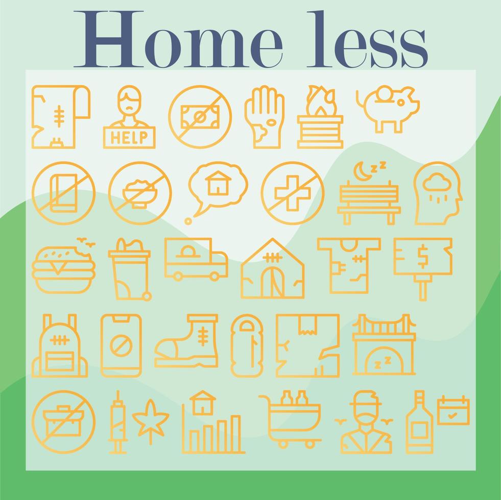 homeless vector icon files for download