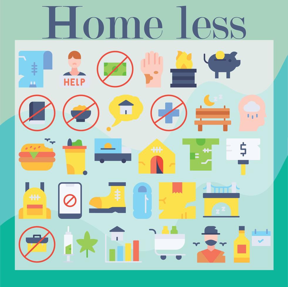 homeless vector icon files for download