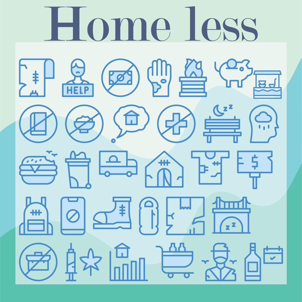 homeless vector icon files for download