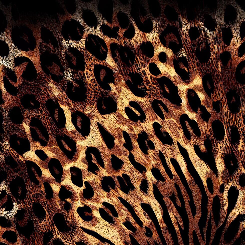 close up of a brown and black animal print. . photo