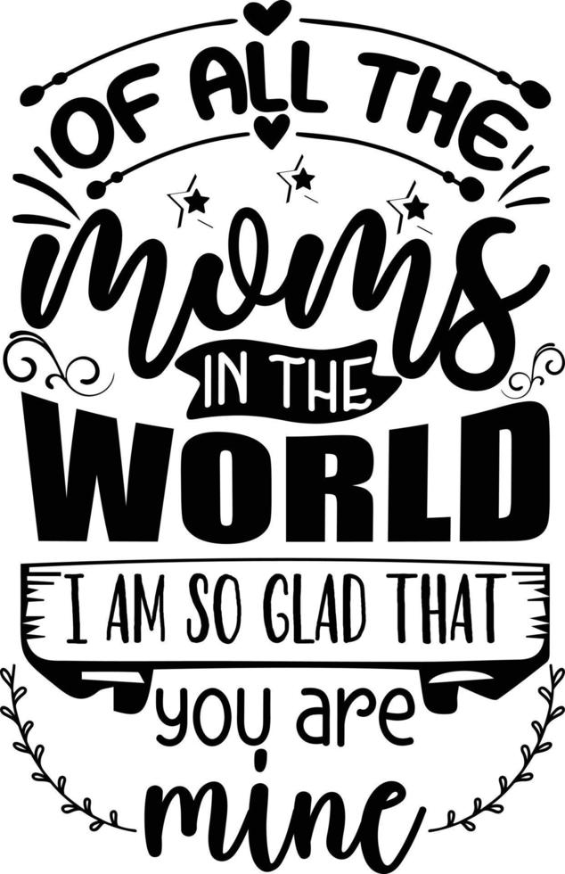 Mother's day Design vector