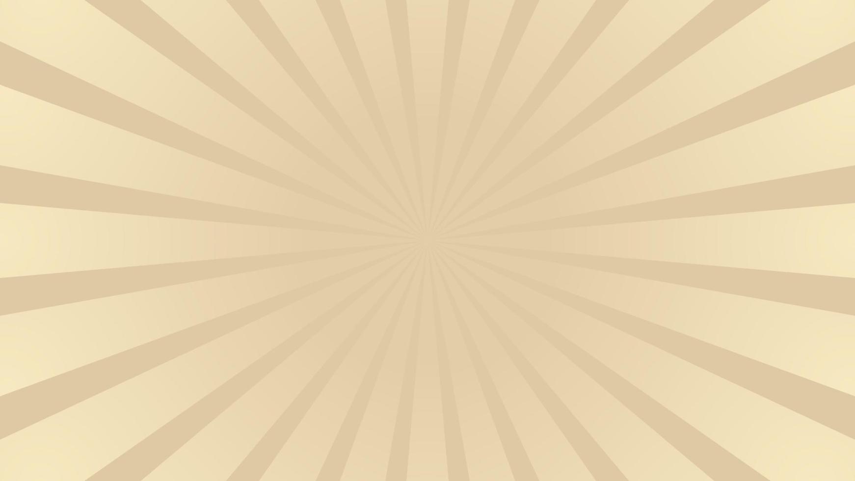 Soft Vanilla Sun burst vector background