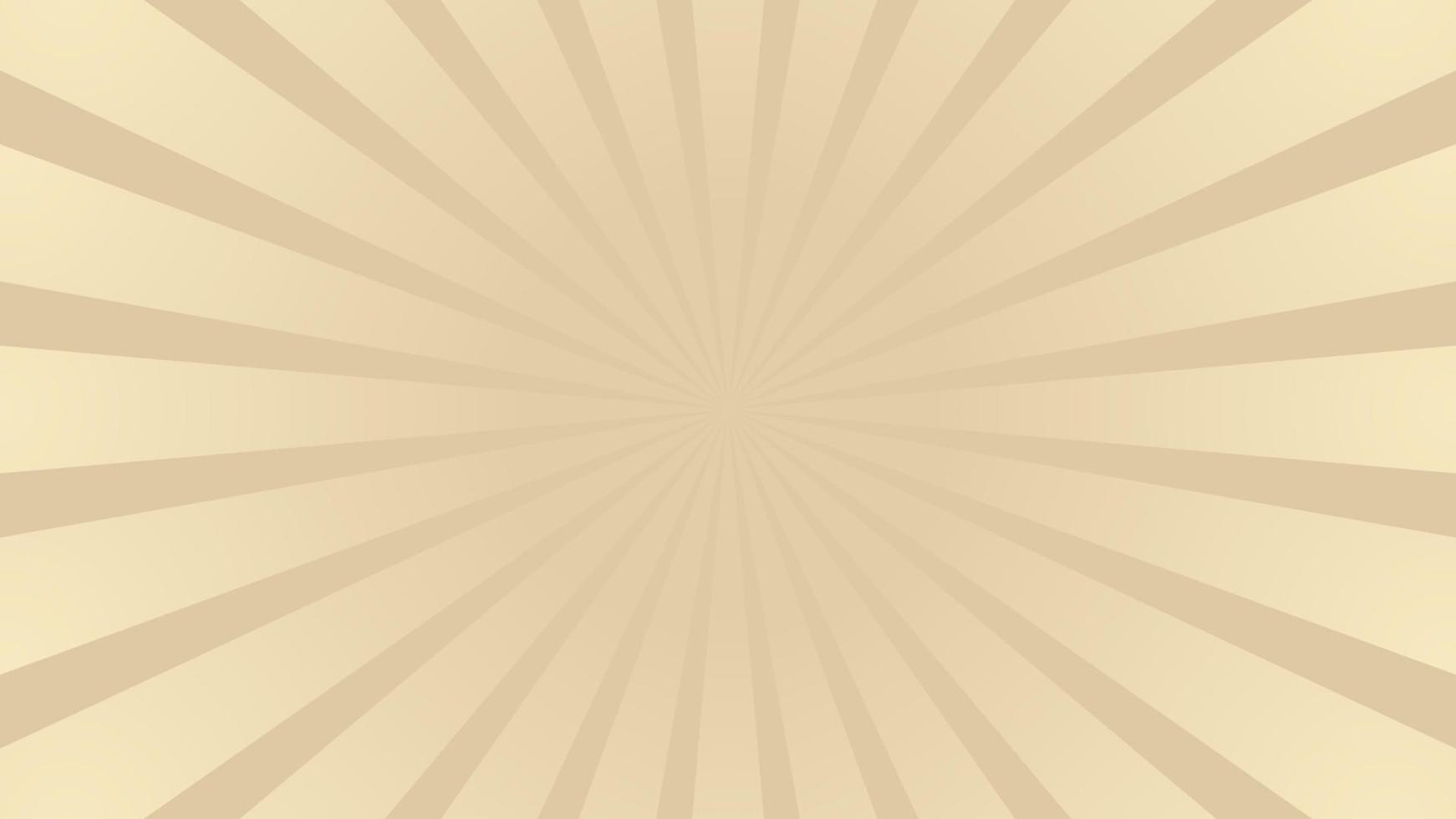 Soft Vanilla Sun burst vector background