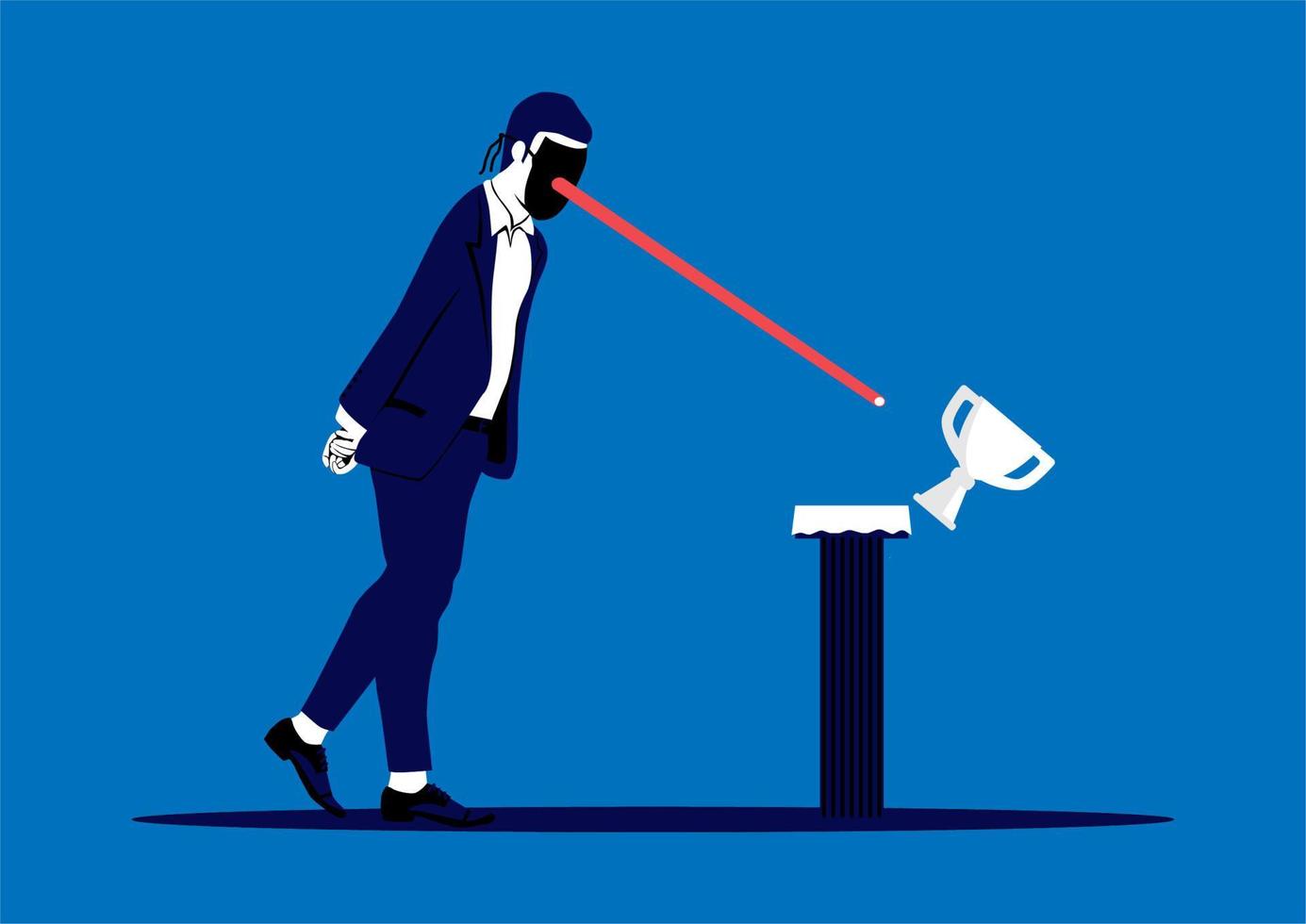 Imposter syndrome concept. Vector. vector
