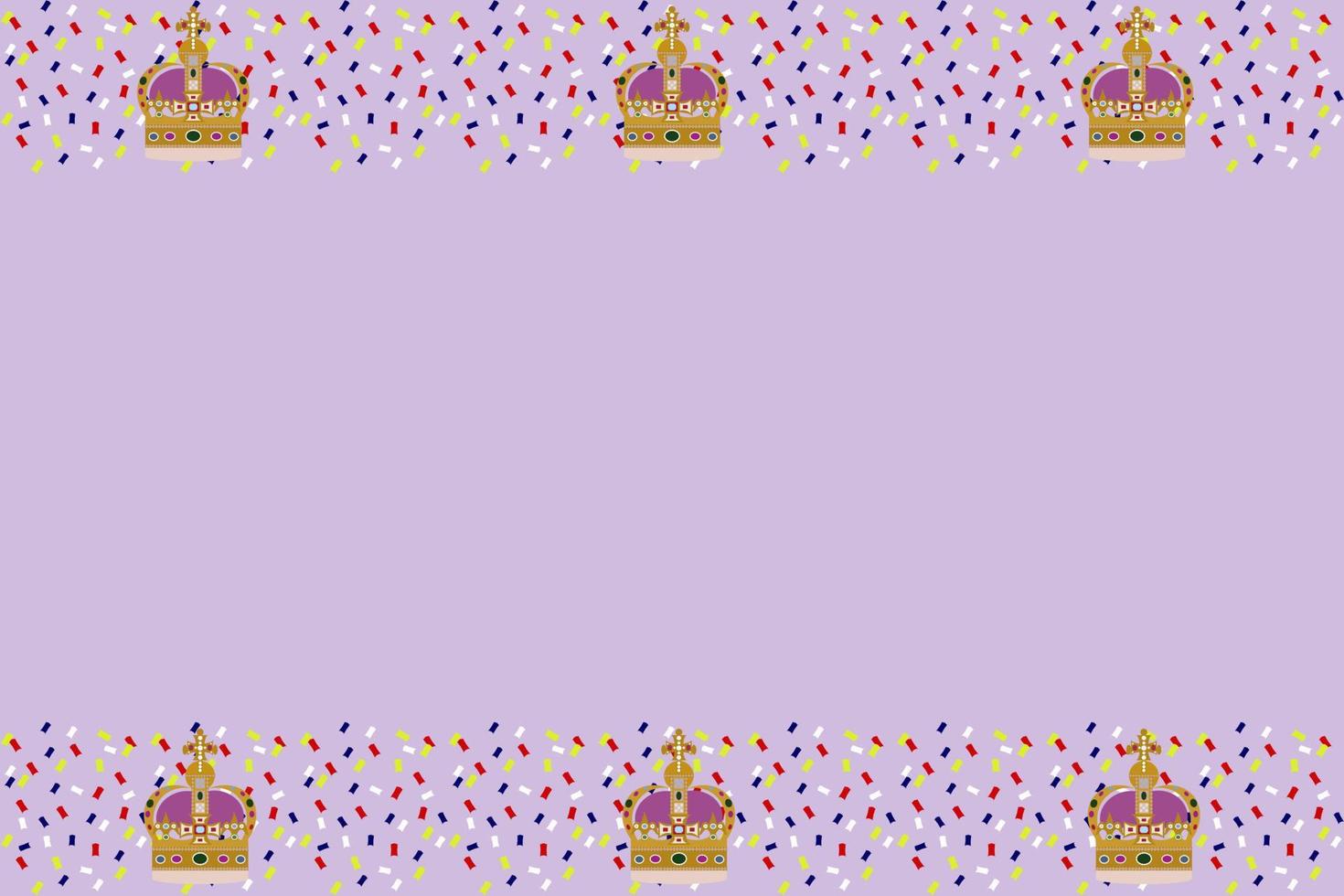 Sceptre coronation UK Union Jack flag background vector illustration celebration