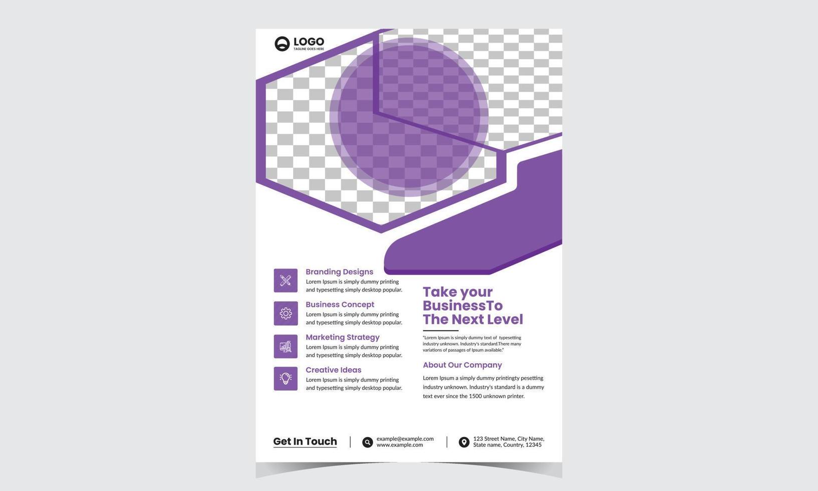 Corporate Book Cover Design Template in A4. Can be adapt to Brochure, Annual Report, Magazine,Poster, Business Presentation, Portfolio, Flyer, Banner, Website. vector