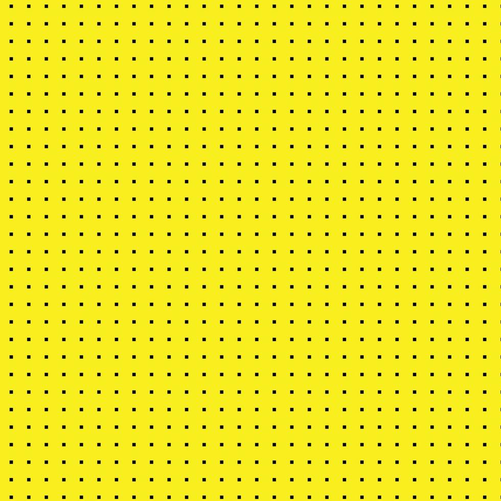 abstract polka dot pattern on yellow background. vector