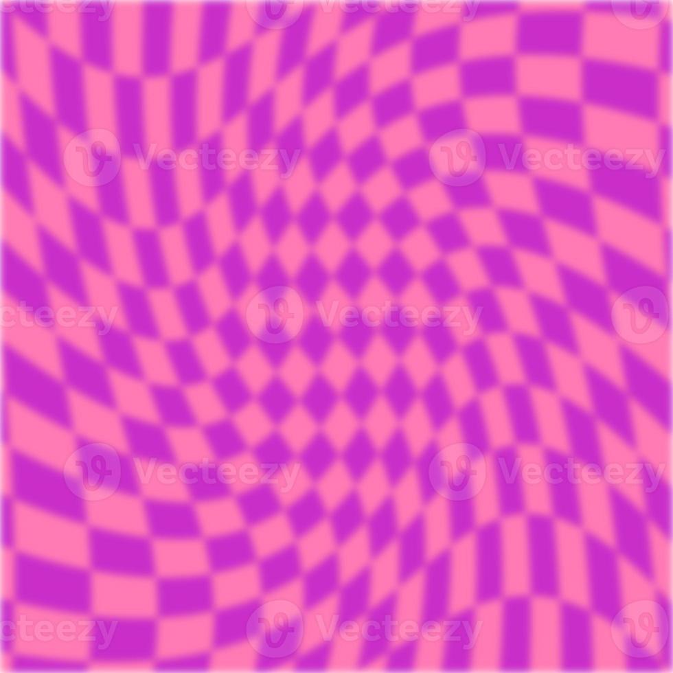 psychedelic geometric pattern with squares photo