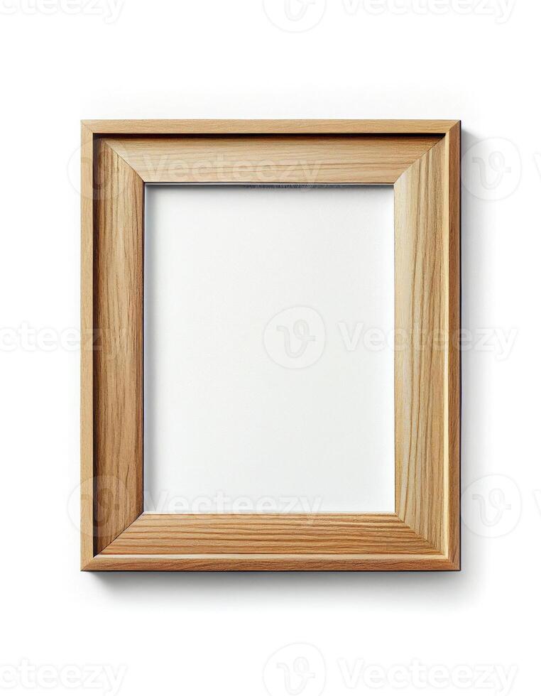 Empty frame with copy space on the wall, created with photo