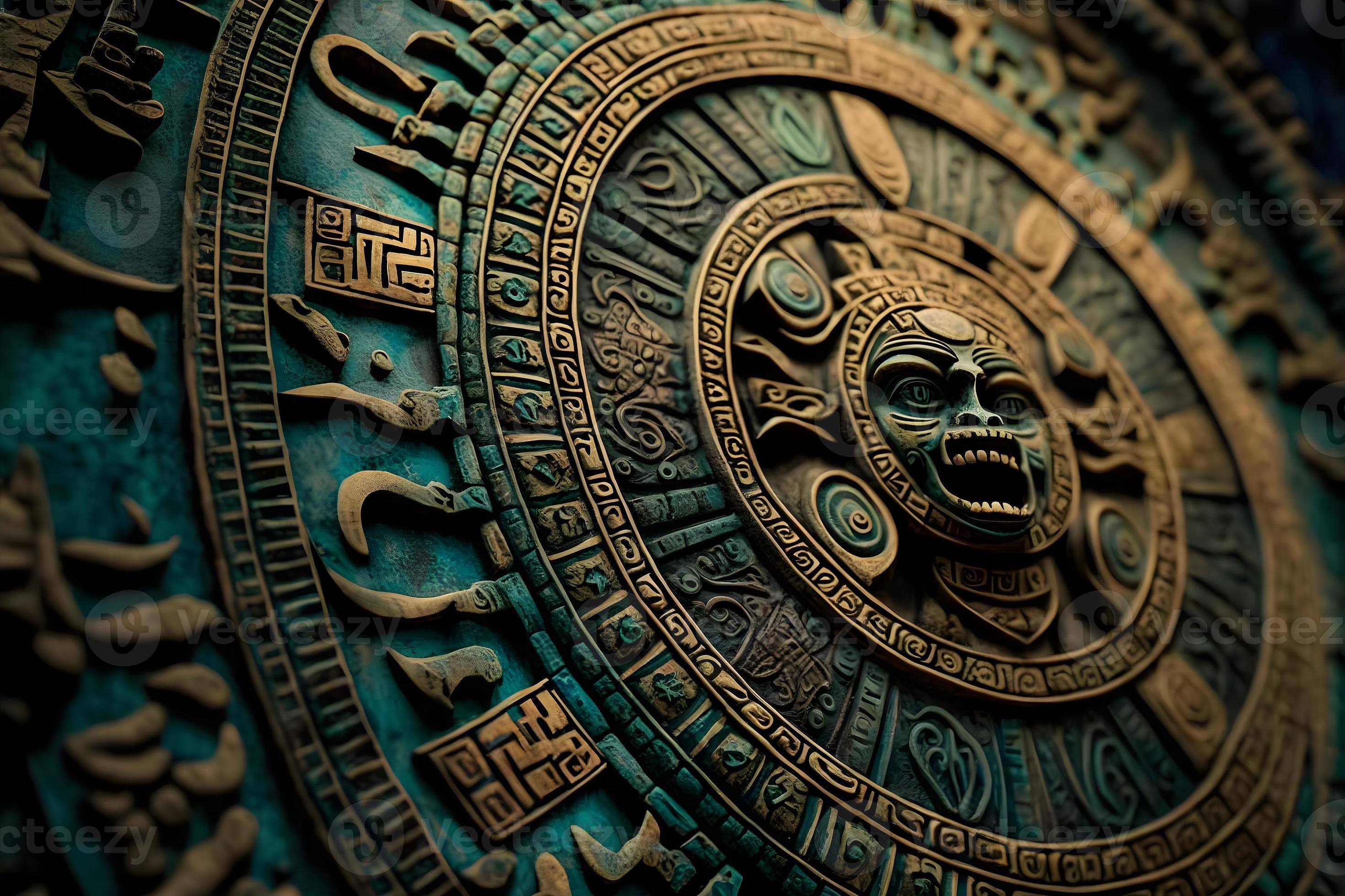 Mayan Calendar Clock Background Aztec Calendar Pictures Background Image  And Wallpaper for Free Download