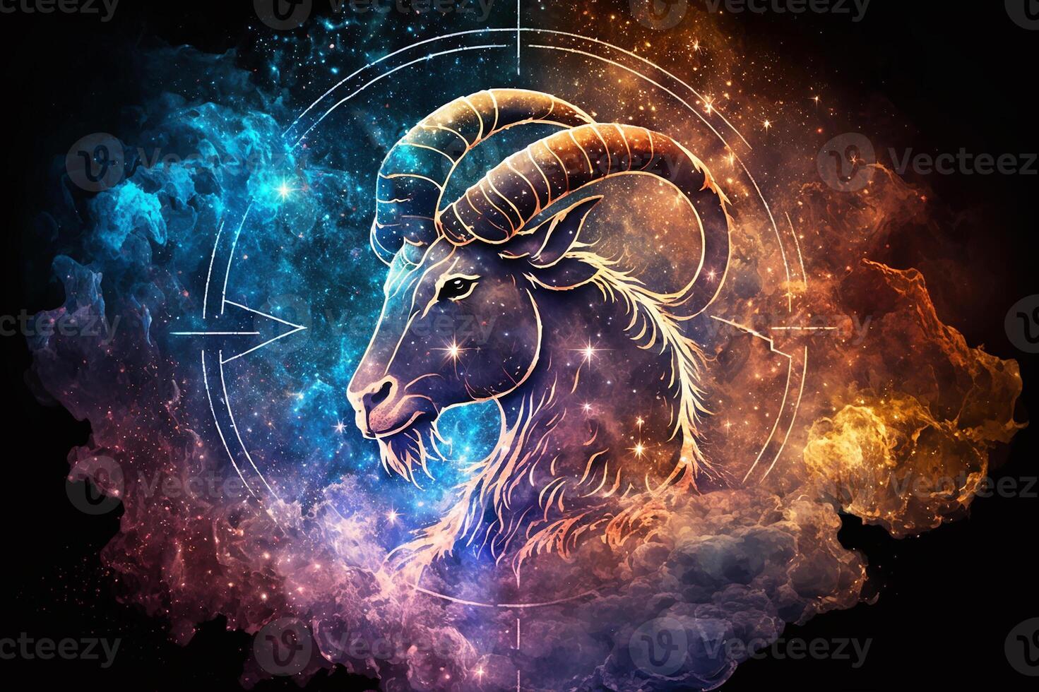 Capricorn, zodiac sign, horoscope, astrology. photo