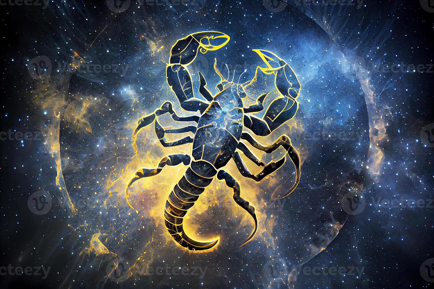 Scorpio, zodiac sign, horoscope, astrology. photo