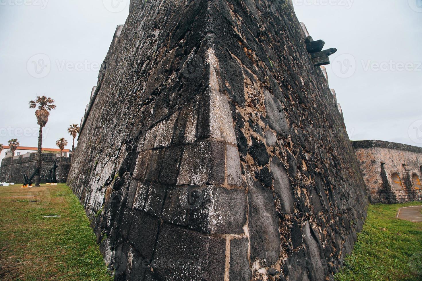 VIews from the Forte de Sao Bras in Ponta Delgada in Sao Miguel, Azores photo