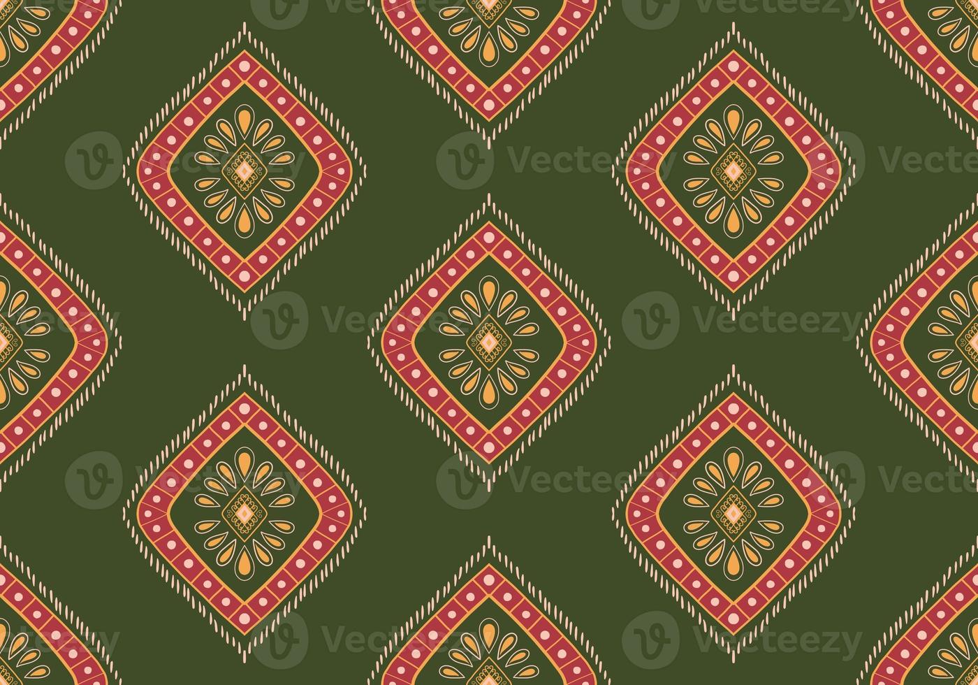 Ikat Pattern Ethnic Geometric native tribal boho motif aztec textile fabric carpet mandalas African American background backdrop illustrations tile paper flower texture fabric ceramic wallpaper photo